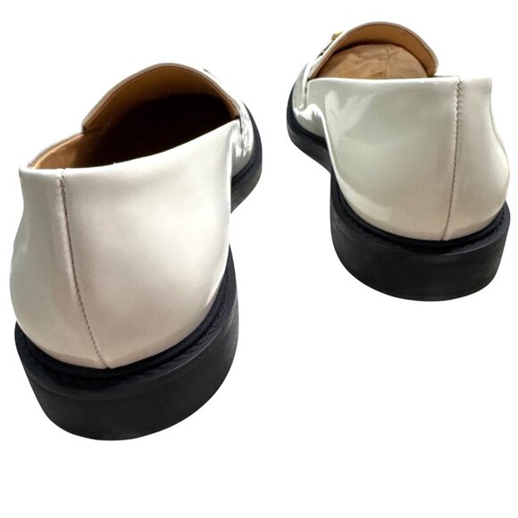 Chloé Marcie Leather Loafer Eggshell W 11 US 41 EU NIB Quiet Luxury MSRP $875 - Picture 3 of 8